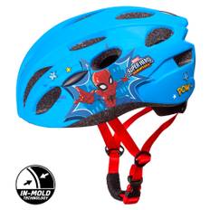 Cykelhjelm CE-Godkendt - Disney Spiderman - Str. 52-56 cm (3+) - Hurtig levering