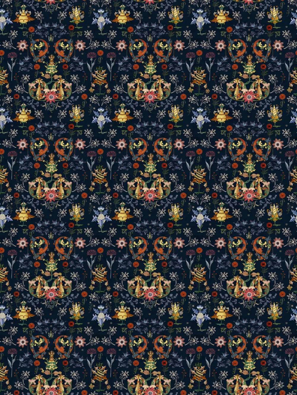 Mind the Gap Fabric Translyvania Folk FB00012