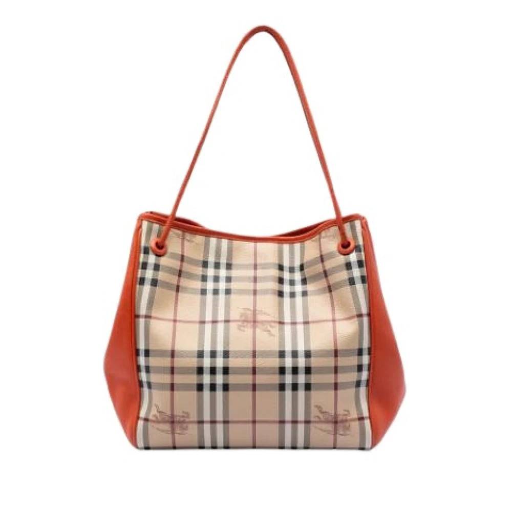 Burberry Vintage Pre-owned Vintage Tote - Vintage - Dame - Beige - ONE SIZE - Uld
