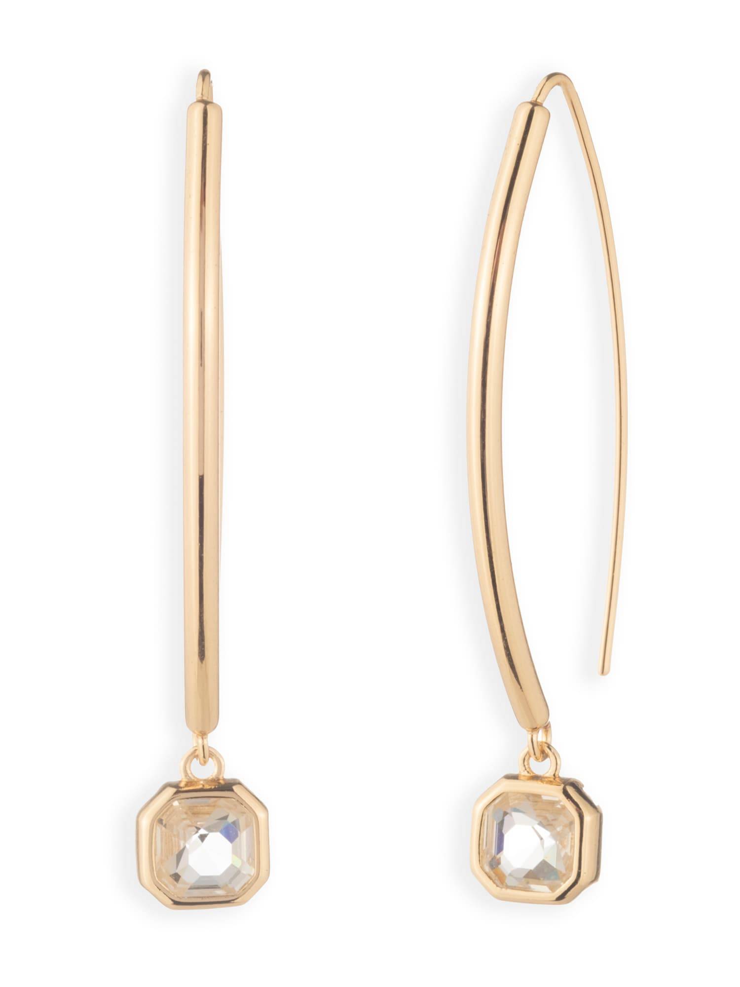Lauren Ralph Lauren Øreringe 'DARLENE'  guld / transparent