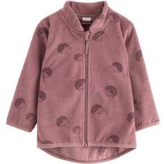 Lindex Jacket in Microfleece With a High c Str 74 - Lilac Fleece hos Magasin