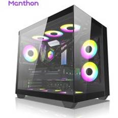 Wholesale E-Atx Full Towers Homemade Computer Desk Case Gaming Computer Casing Desktop Gaming Pc Case