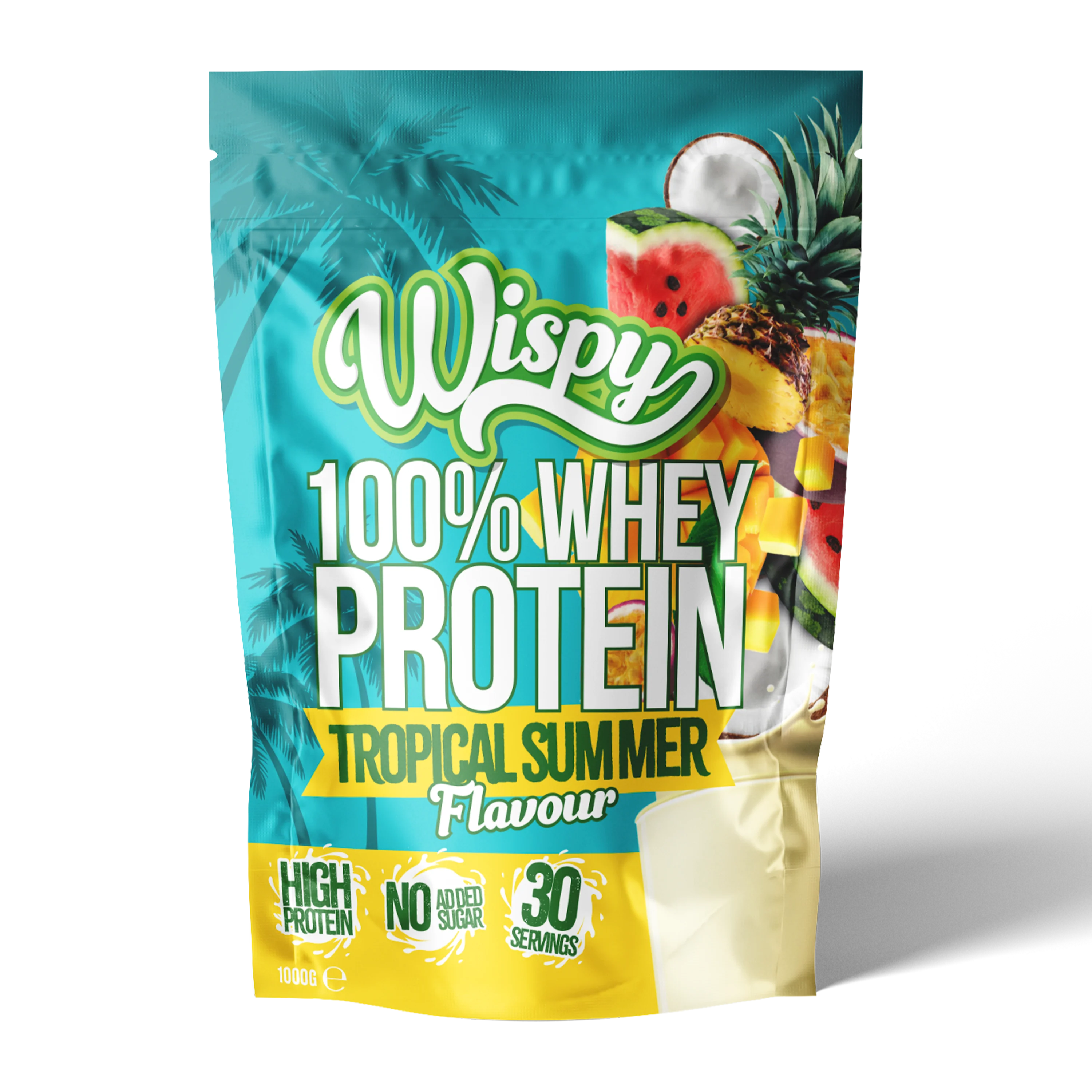 Wispy 100% Whey Protein (1000g) - Tropical Summer