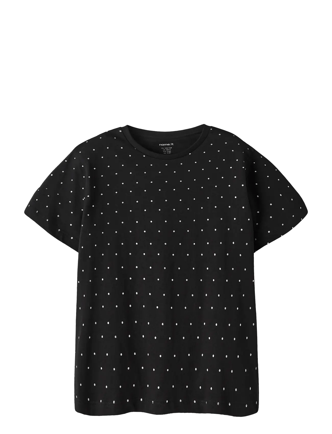 name it Nkfruaja Ss Nreg Top Noos - Black - 86