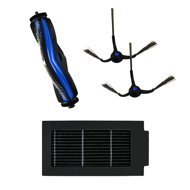 Lille Børste- og Filterpakke til Ecovacs Deebot T50 Omni / Pro Omni / Max Pro Omni.