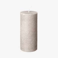 Blockljus Stearin 15x7cm Beige