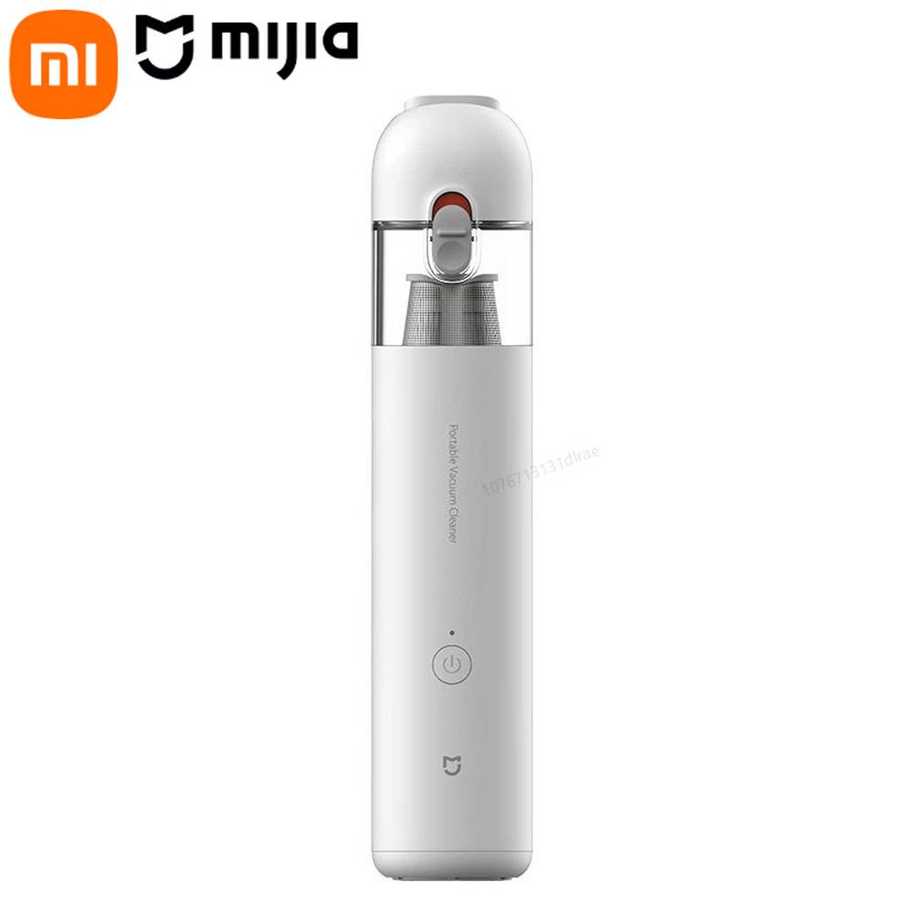 Xiaomi Mijia Portable Car Vacuum Cleaner Mini Handheld Wireless Cleaning Machine for Home Auto Supplies 13000Pa Cyclone Suction