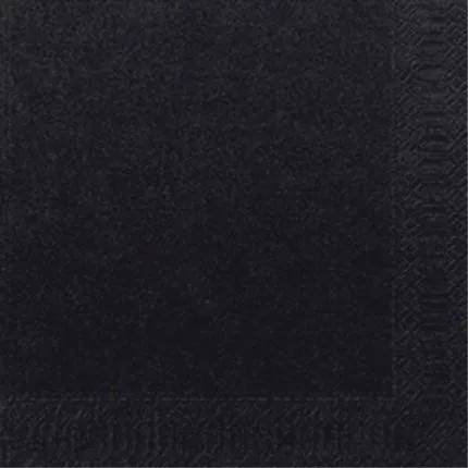 Duni Tissue Serviet 2 lags Sort 33x33 2000 stk