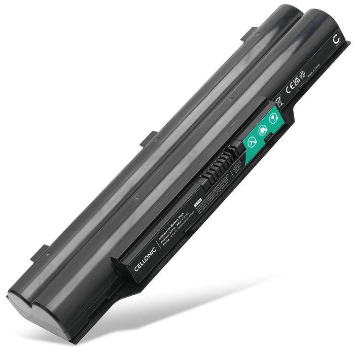 Batteri för Fujitsu Lifebook AH54/H, AH530, A530, MG50SN, MG50U, MG50U/V, MG50W, MG75SN, MG75U, FPCBP250 10.8V 4400mAh från CELLONIC