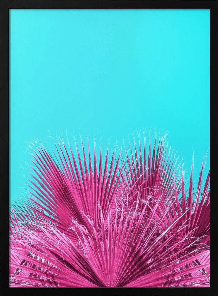 Electric Pink Palm Fronds - 100x70 cm / 40x28″