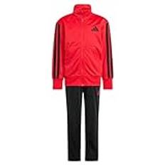 adidas Unisex – Barn ESSENTIALS CLIMACOOL TRACKSUIT, Pure Ruby/Black, 5-6 Years