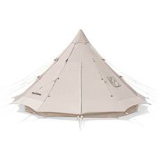 Glamping tipi telt - 12.3 - Beige