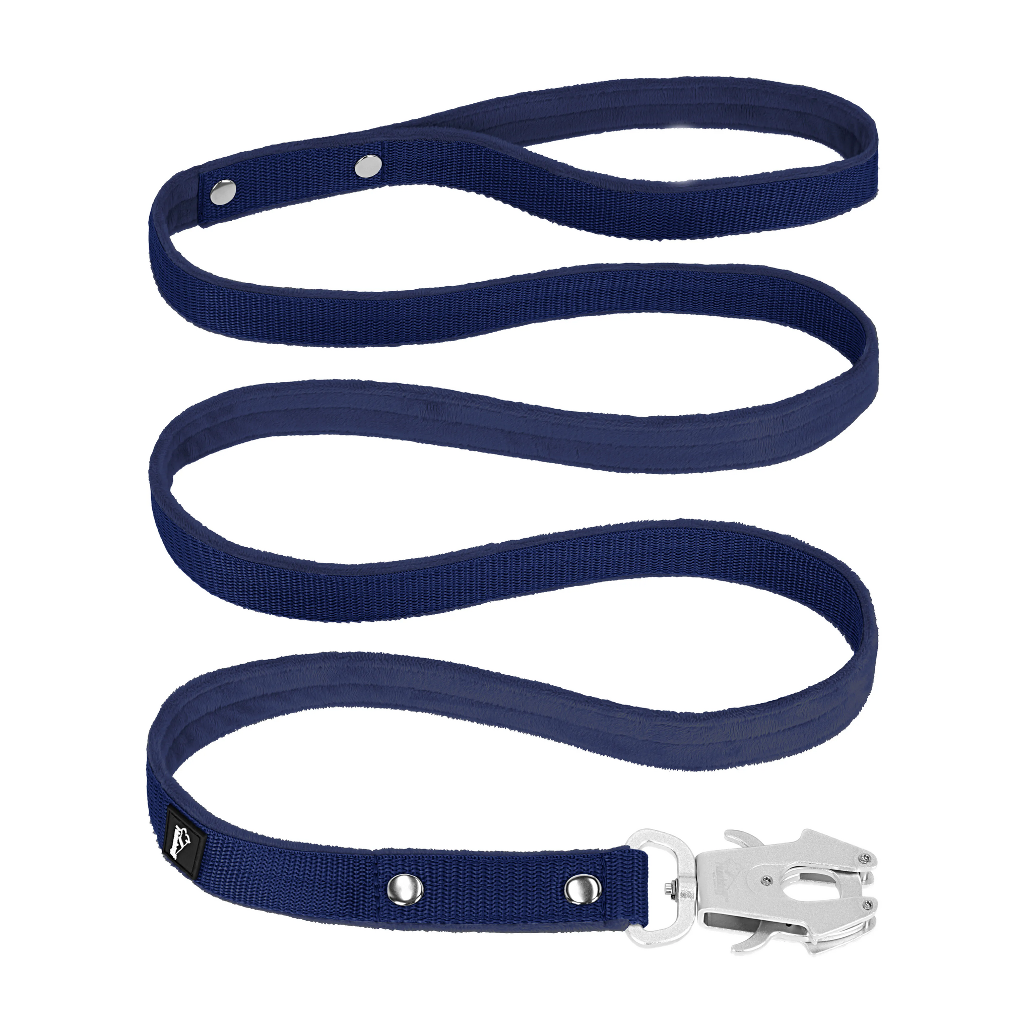 Walk Leash Navy Blue - Säkert nylonkoppel i olika längder - Default Title