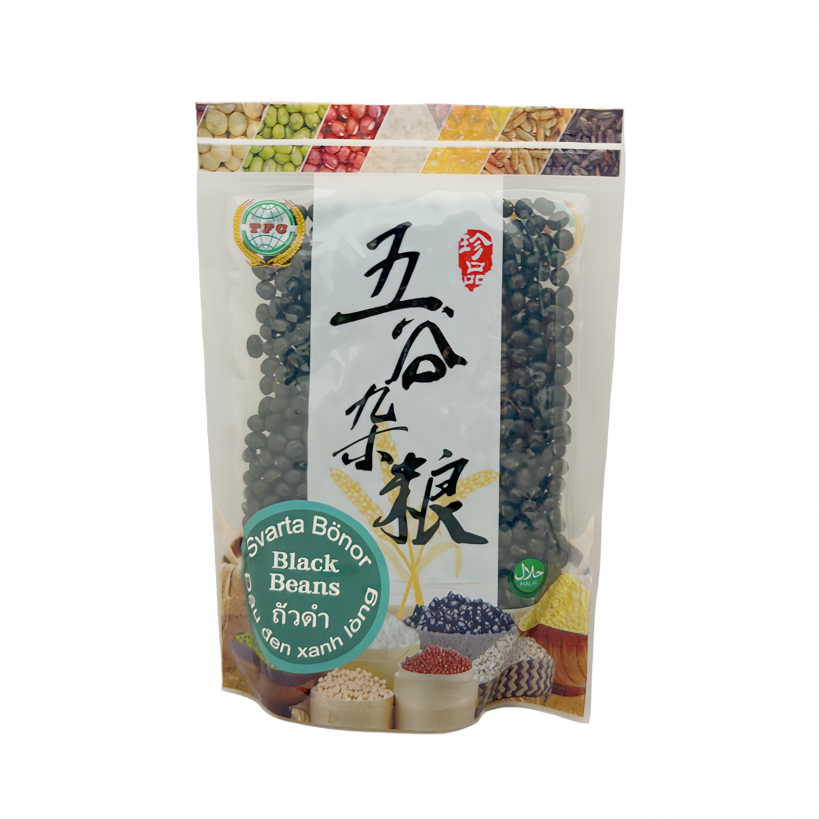 Svartbönor 300g Wu Gu Za Liang TFC Kina