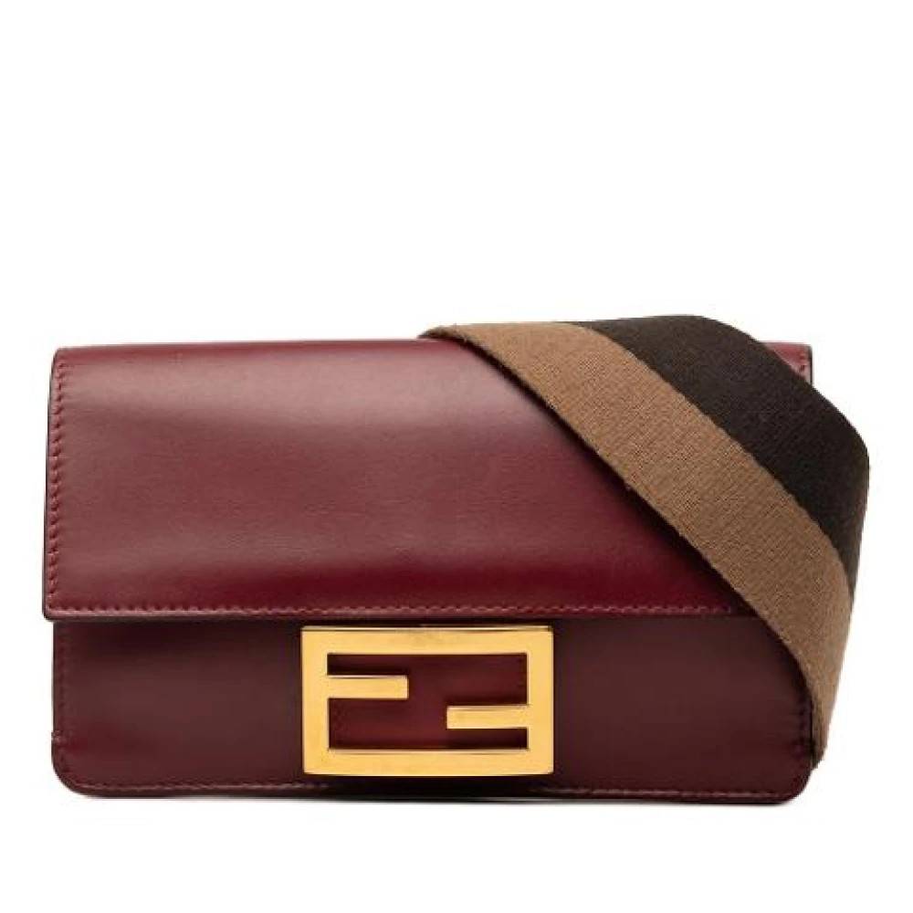 Fendi Vintage - Pre-owned Vintage Crossbody Bag Vintage - Dam - ONE Size - Läder