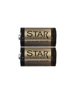 Star Trading Batteri C 1,5V Power Alkaline 2-pack