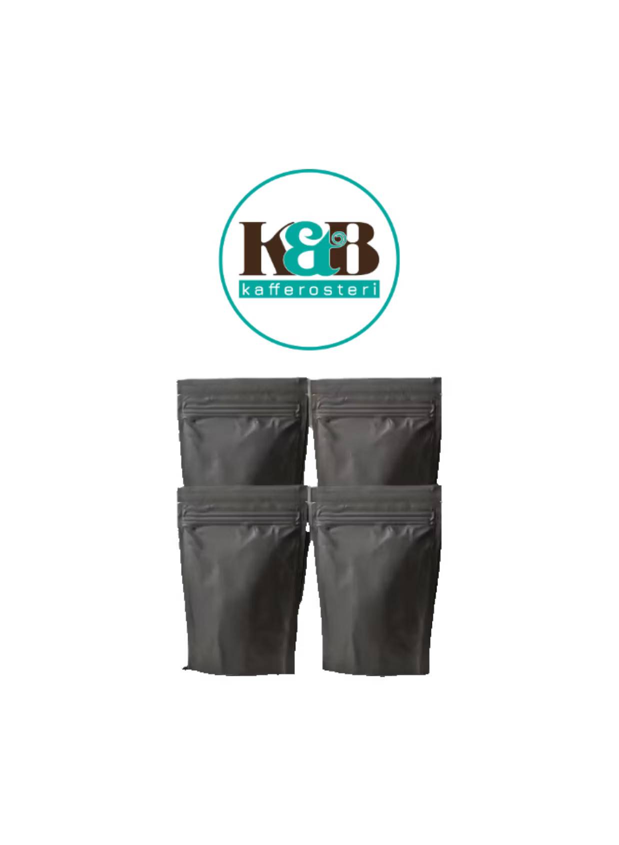 Prova på paket K&B Kafferosteri 4x30g