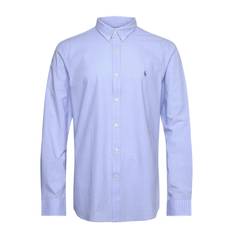Polo Ralph Lauren Slim Fit Gingham Stretch Poplin Shirt Blå
