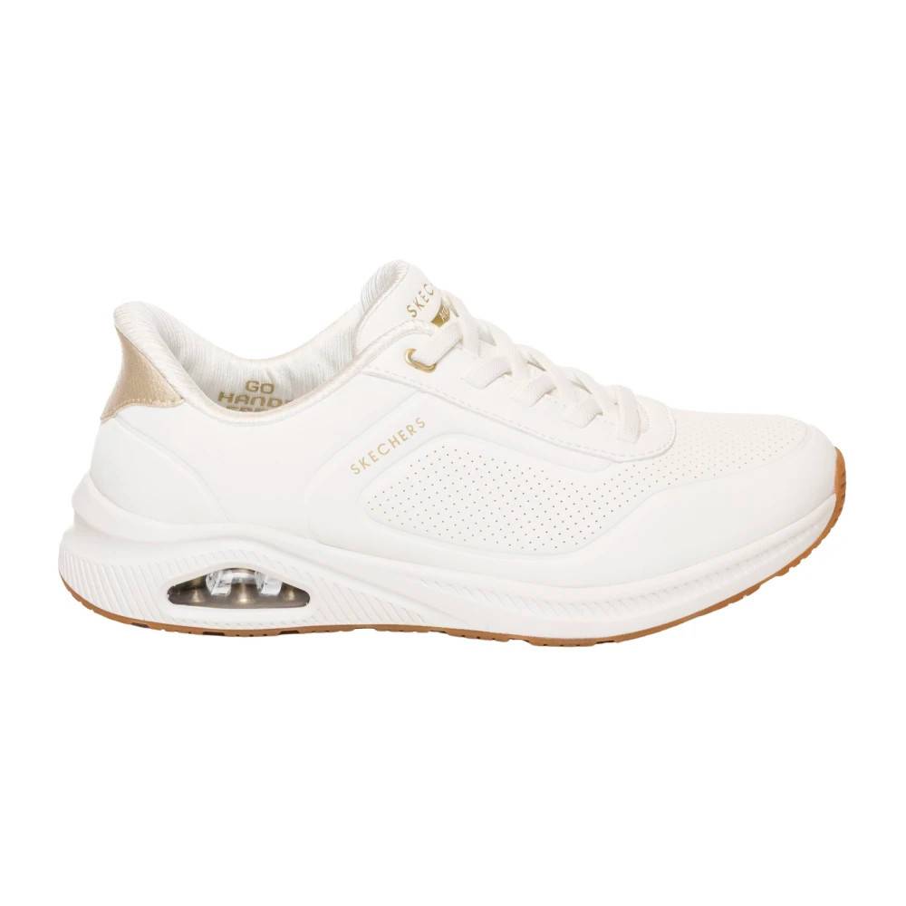 Skechers Arch Fit UNO - Relaxing On Air - Sko - Dame - Hvid - 37 EU -