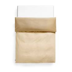 HAY - Duo Duvet Cover 150 x 210 Cappuccino - Dynebetræk - Beige