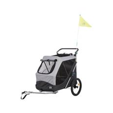 Cykel trailer quick-fold 74x95x103/143 grå