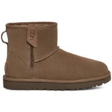 UGG Classic Mini Bailey Zip Støvler, Hickory, 39