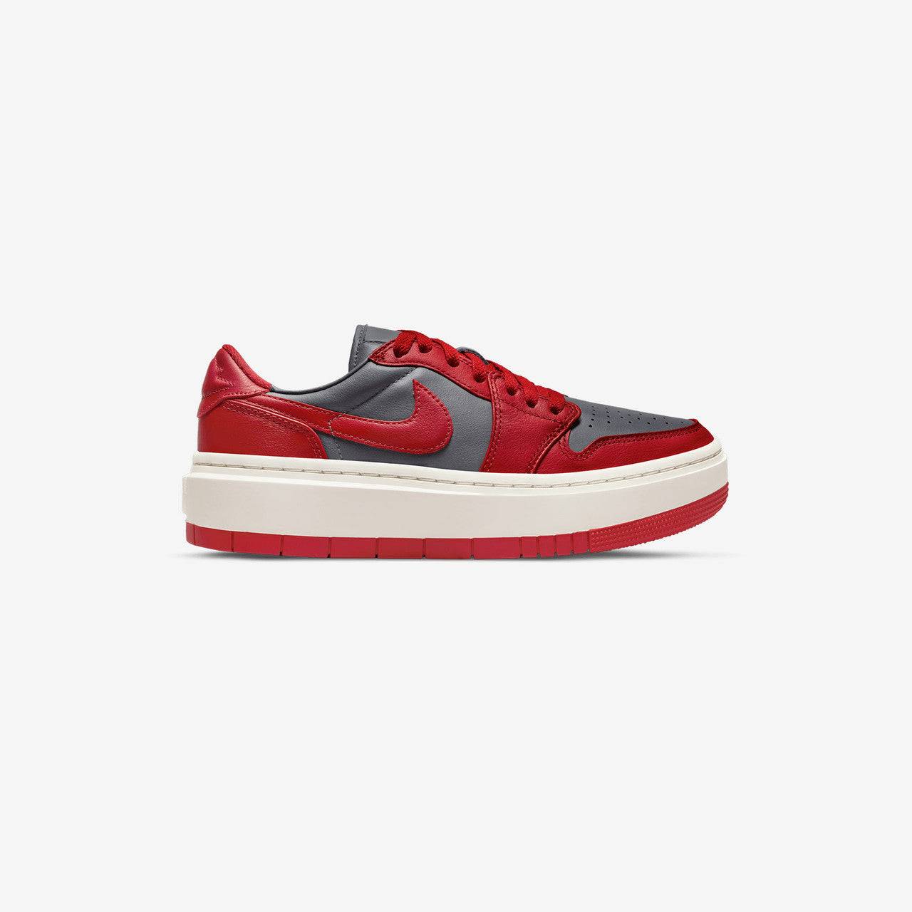 Jordan Wmns Air Jordan 1 Elevate Low - DARK GREY/VARSITY RED-SAIL - unisex - 11