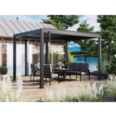 Bella pergola 3x4m antracit mix