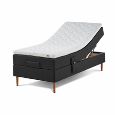 Lama Family elevationsseng 90 x 200 cm - Antracit