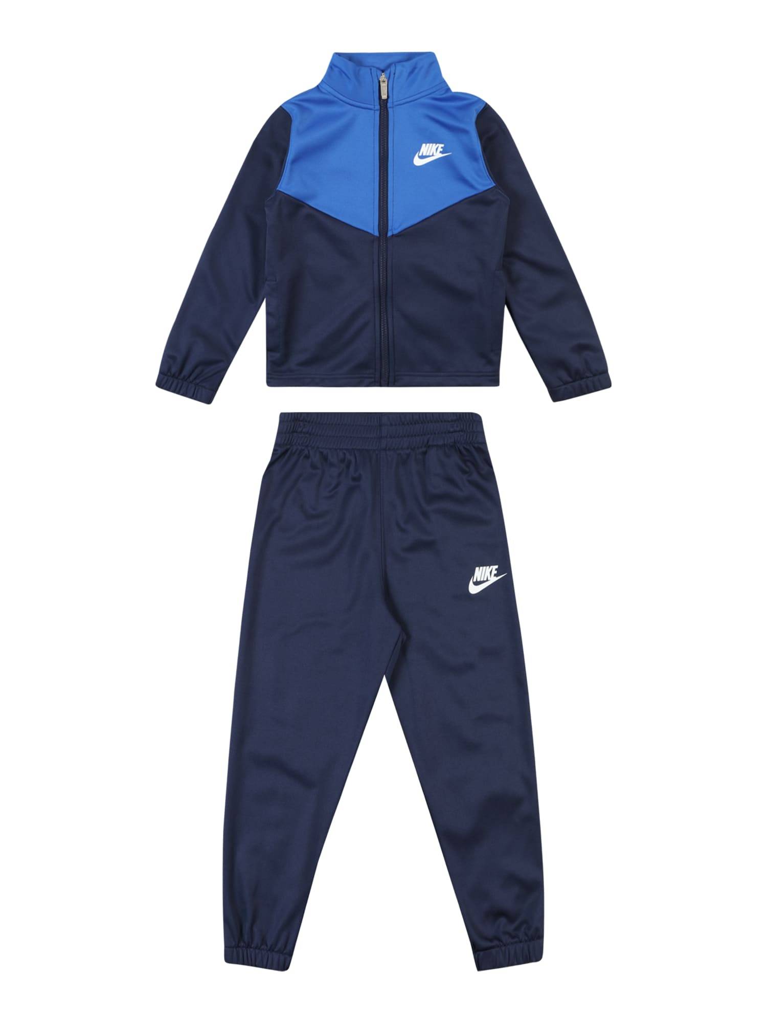 Nike Sportswear Joggingdragt 'ESSENTIALS'  navy / himmelblå / hvid