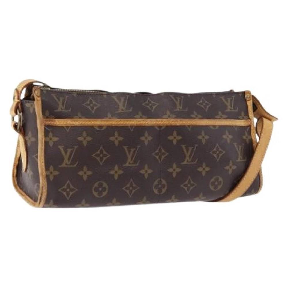 Louis Vuitton Vintage Pre-owned Monogram Canvas Skuldertaske - Vintage - Dame - Brun - ONE SIZE - Uld