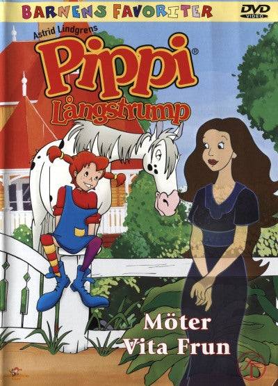 DVD - Pippi Långstump: Pippi möter vita frun (Beg)