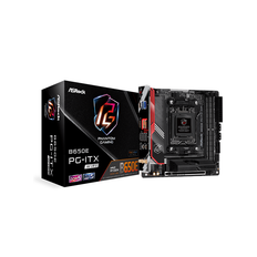 ASRock B650E PG-ITX WIFI Bundkort - AMD B650 - AMD AM5 socket - DDR5 RAM - Mini-ITX