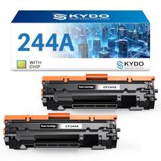 44A CF244A Toner Schwarz Kompatibel für HP 44A CF244A Toner für HP Laserjet pro M15w Toner für HP Laserjet MPF M28w Toner M15a MFP M28a (Schwarz, 2er-Pack)