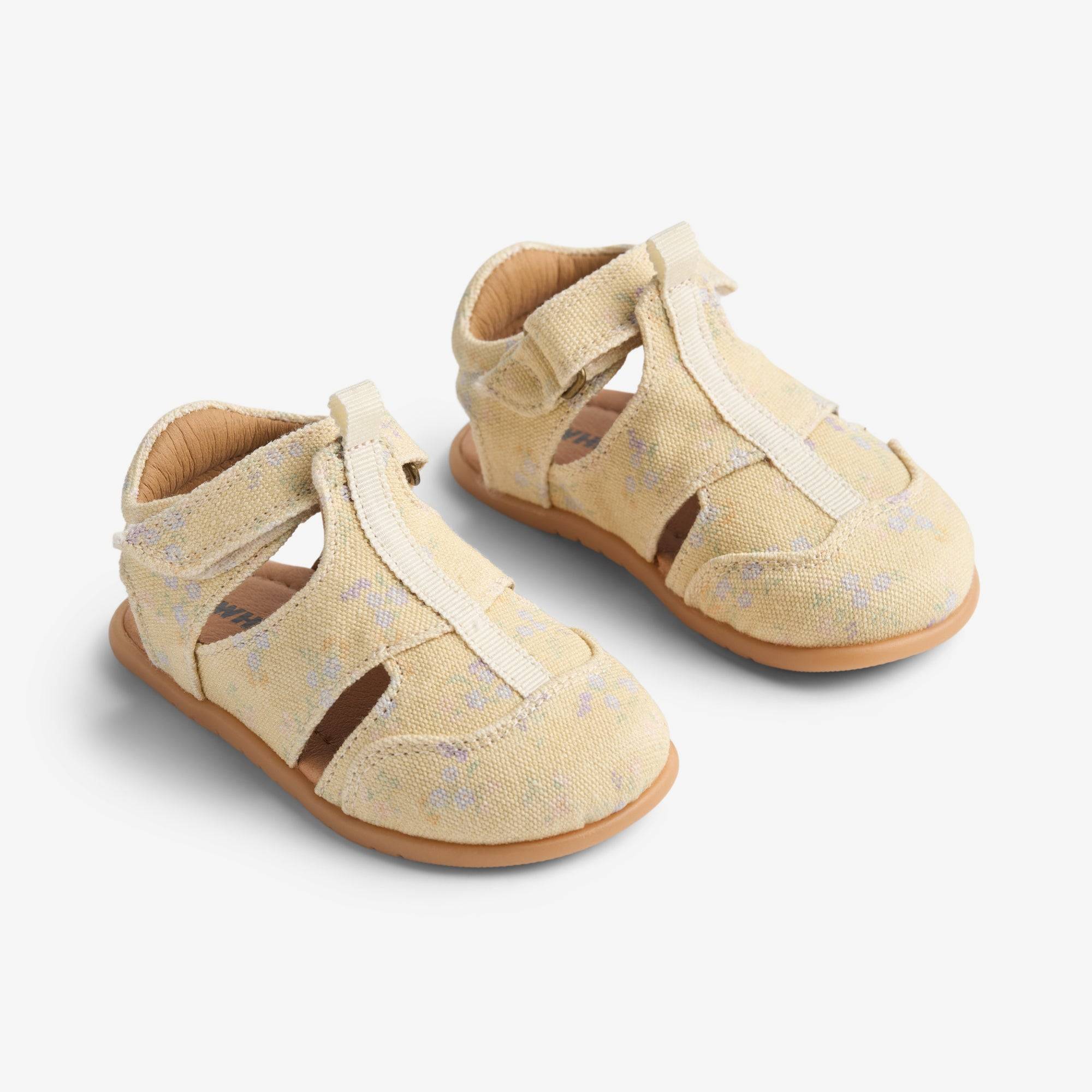 WHEAT® - Barefoot Sandal Nolan - barely apricot flowers - Str 20