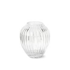 Kähler Hammershøi – Vase 15 x 13 cm, klar glas