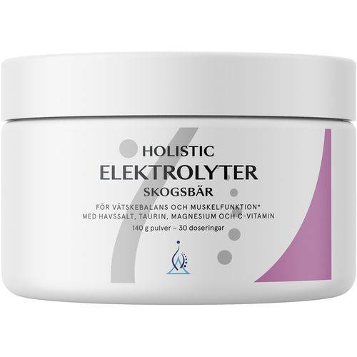 Holistic Elektrolyter skogsbär Pulver 140 g