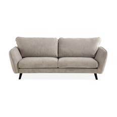 Trend Lyx 3-sits Tygsoffa - Beige 3 sits soffa Tyg