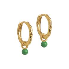 Belle hoops, grass green