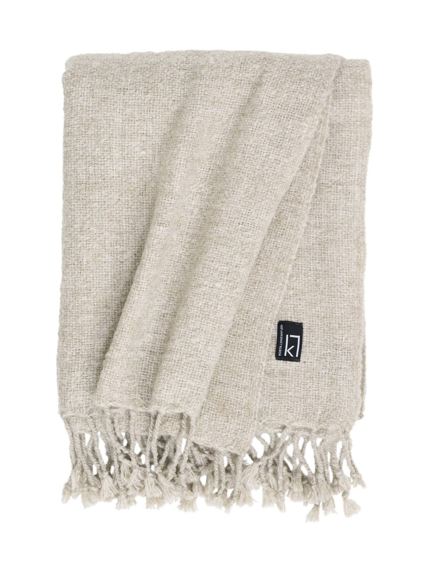 Kosta Linnewäfveri - Sjövallen Plaid, Beige, 411226