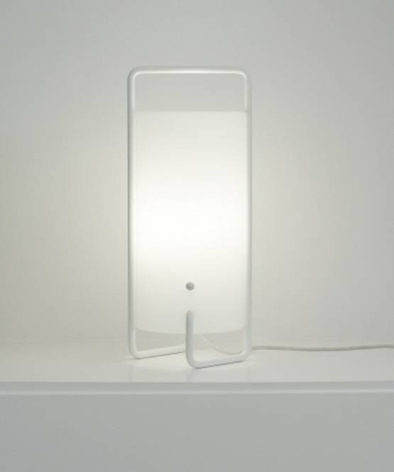 Asa bordlampe, hvid