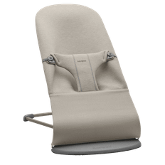 BabyBjörn - Babysitter Bliss - Sandgrå / 3D-jersey / Mörkgrå