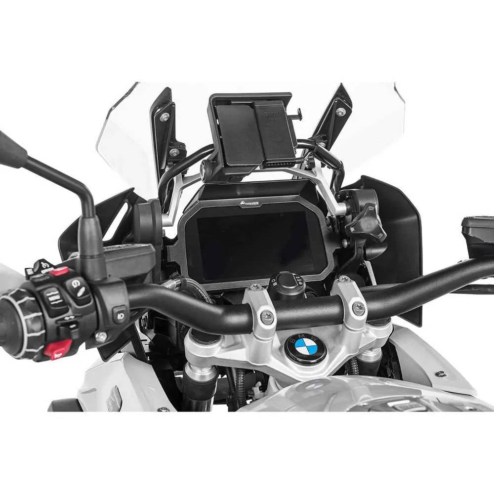 Touratech Bmw R1250gs/r1250gs Adv2017 Stainless Steel With Sun Visor Dæksel Til Tyverisikret Omdrejningstællerstøtte