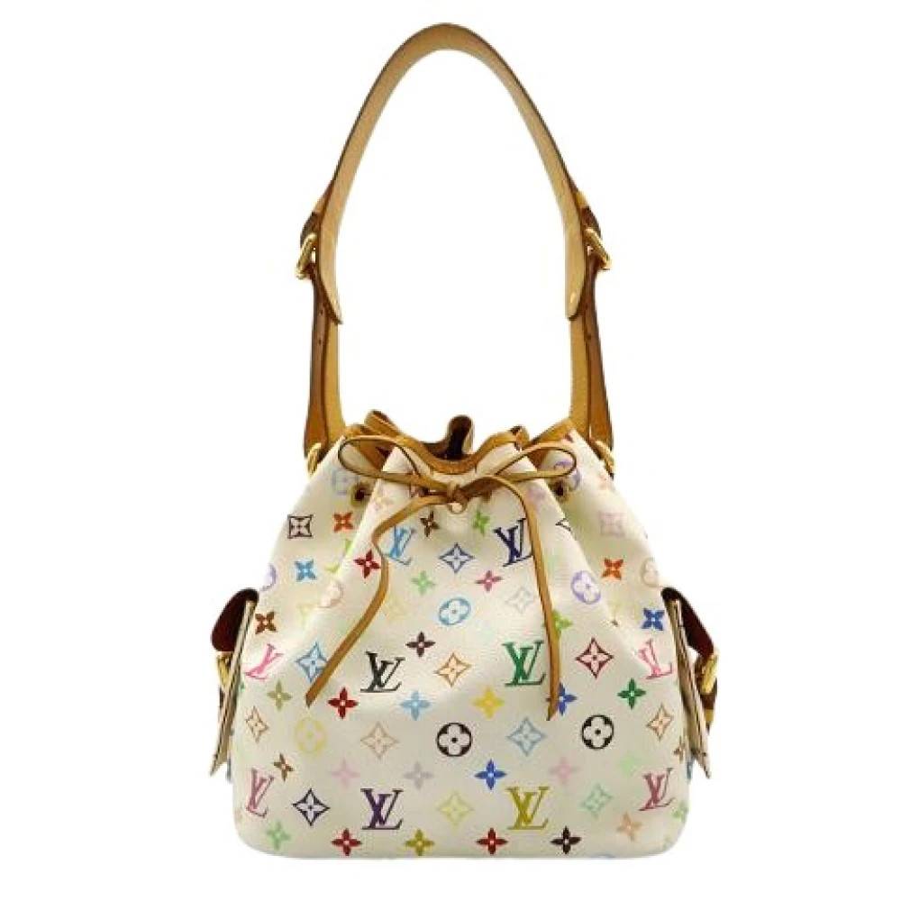 Louis Vuitton Vintage Pre-owned Monogram Multicolor Petit Noe Skuldertaske - Vintage - Dame - Flerfarvet - ONE SIZE - Uld