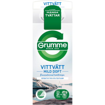 Tvättmedel Grumme Flytande Vittvätt 750ml