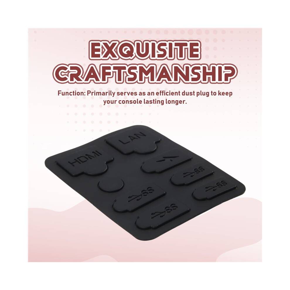 For PS5 Slim Dustproof Dust Protection Case Compatible for 5 Game Console