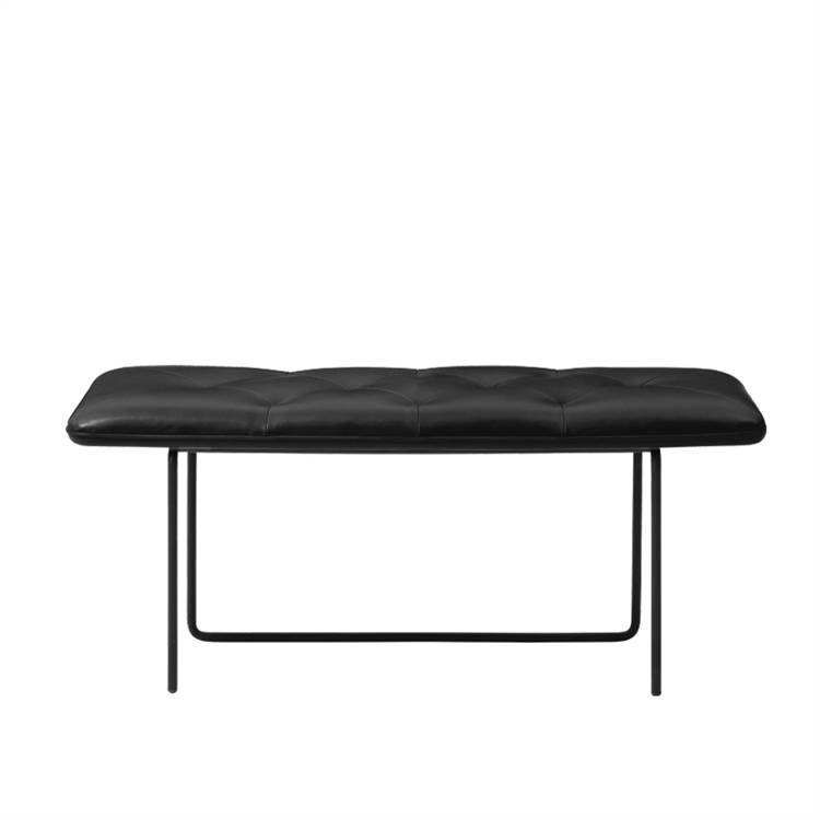 Wendelbo Tip Toe Bænk Parma Col. Svart Medium: L110 cm