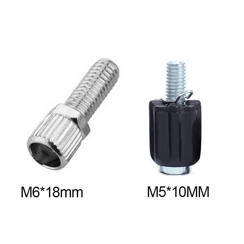 10 PCS  M6*18  M5*10  Adjusting Bolt Bicycle Brake Levers Regulator Screw Bolt Steel Screws Bike Brake Cable Adjustment Screws