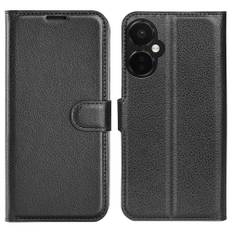 OnePlus Nord CE 3 Lite 5G / Nord N30 5G - Læder cover / pung - Sort