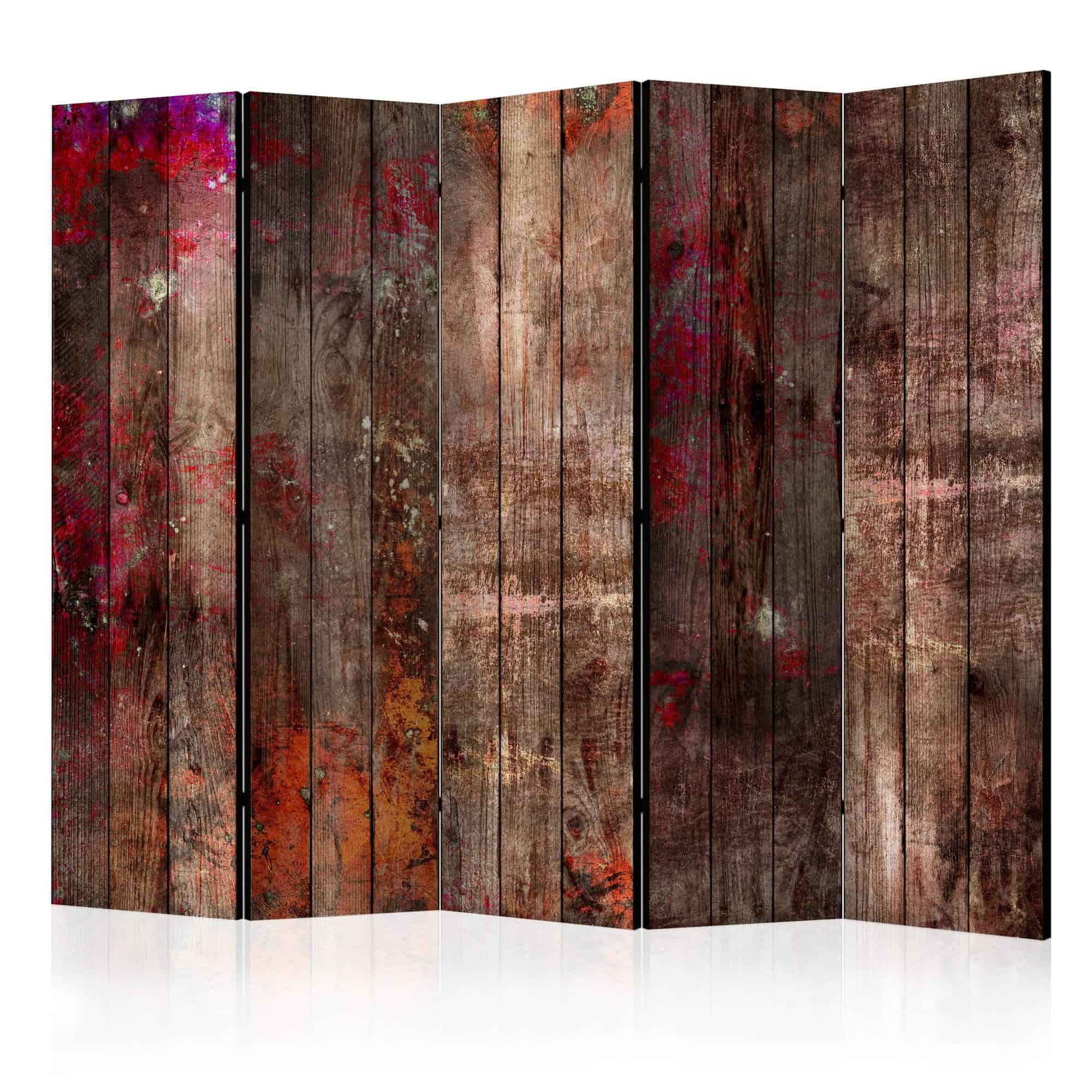 Skærmvæg Stained Wood II